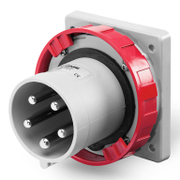 Щепсел промишлен Scame трифазен стационарен  125 A, 380 V, 3P+N+Е, червен, Optima - product - 028 MRM3464