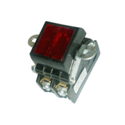 Клавишен ключ за бойлер Delta-Elis  червена светлина, универсален, 2х16 A - product - 028 NPS4754