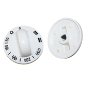 Врътка Delta-Elis за фурна 9 тактова бяла, за Gorenje, Korting - product - 028 NPS4974