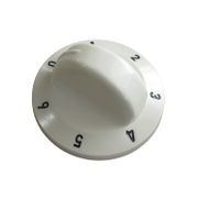 Врътка Delta-Elis за фурна 7 тактова бяла, за AEG, Gorenje, Indesit - product - 028 NPS4980