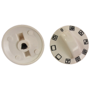 Врътка Delta-Elis за фурна 10-тактова бяла, за Gorenje, Korting - product - 028 NPS4983