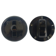 Врътка Delta-Elis за фурна 5-тактова черна, универсална - product - 028 NPS4994