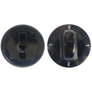 Врътка Delta-Elis за фурна 4-тактова черна, универсална - product - 028 NPS4993