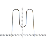Нагревател Delta-Elis за фурна горен и долен 950 W, за Crown, Diplomat, Snajge, Vicom - product - 028 NPS5086