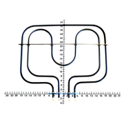 Нагревател Delta-Elis за фурна горен за Crown, Venus, 2750 W, за Crown, Venus - product - 028 NPS5088