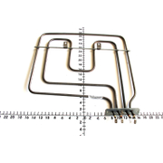 Нагревател Delta-Elis за фурна горен за Beko, 2200 W, 230 V, за Beko - product - 028 NPS5104