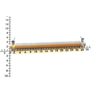 Нагревател калем Delta-Elis керамичен за калорифер 800 W, 290 мм, с шпилка - product - 028 NPS1136