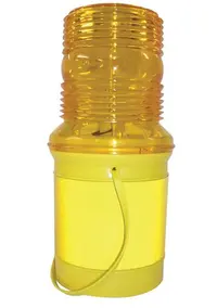 Лампа JSP сигнална LED моноблок  230 V, жълта