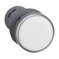 Лампа Schneider Electric сигнална LED моноблок  230 V, бяла, Easy Harmony XA2E