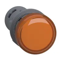 Лампа Schneider Electric сигнална LED моноблок  230 V, кехлибар, Easy Harmony XA2E