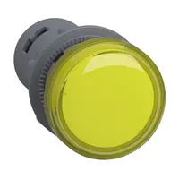 Лампа Schneider Electric сигнална LED моноблок  230 V, жълта, Easy Harmony XA2E