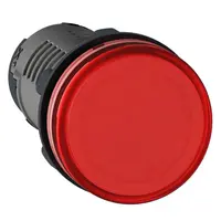 Лампа Schneider Electric сигнална LED моноблок  110 V, червена, Easy Harmony XA2E
