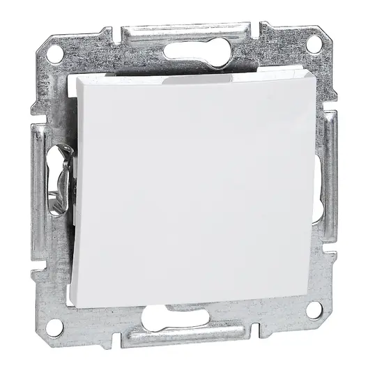 Модул Schneider Electric за електрически ключ  бял, Sedna