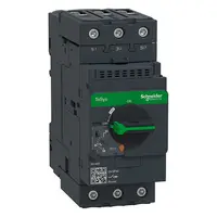 Прекъсвач моторен Schneider Electric с термомагнитна защита триполюсен  40 A, 3P, 30-40 А, 690 V, TeSys GV3