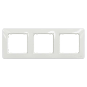 Декоративна рамка Schneider Electric за ключове и контакти три модула  бяла, 227х85 мм, Sedna - product - 028 PRA5939