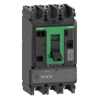 Автоматичен триполюсен прекъсвач Schneider Electric за DIN шина крива D  400 A, 690 V, 3P, Compact NSX