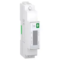 Еднотарифен монофазен електромер Schneider Electric с LCD дисплей за DIN шина  45 A, iEM2050