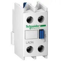 Блок Schneider Electric контактен спомагателен  2 NC, 240 V, 10 A, преден монтаж, TeSys LADN02