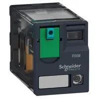 Реле Schneider Electric миниатюрно с LED индикация  6 A, 4 C/O, DC, 24 V, Zelio RXM