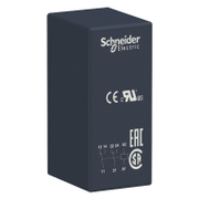 Реле Schneider Electric миниатюрно интерфейсно с основа  2 С/О, 8 A, 24 V, DC, Zelio RSB - product - 028 PRA 100
