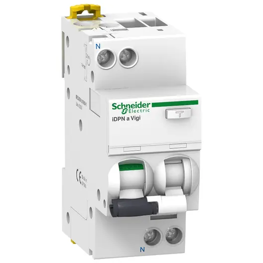 Дефектнотокова защита Schneider Electric с прекъсвач 1P+N  40 A, 30 mA, 4.5 kA, Acti 9 iDPN Vigi