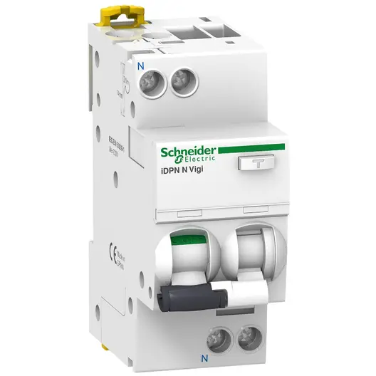 Дефектнотокова защита Schneider Electric с прекъсвач 1P+N  40 A, 30 mA, 6 kA, Acti 9 iDPN Vigi
