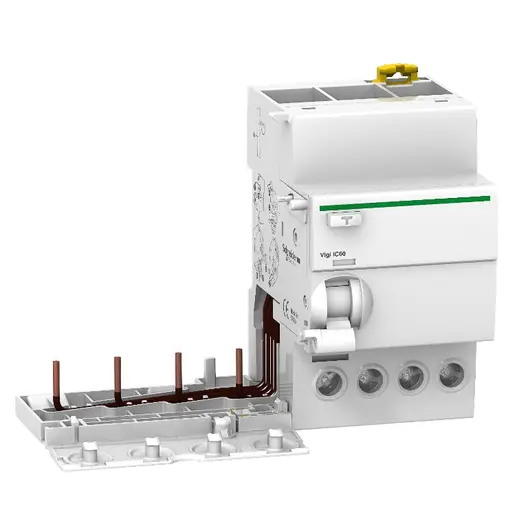 Дефектнотокова защита Schneider Electric модулна, за прекъсвач 4P  25 A, 30 mA, Acti 9 Vigi iC60