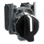 Превключвател пуск-стоп Schneider Electric със задържане  3 A, 2 NO, черен, Harmony XB4 - product - 028 PRA 208