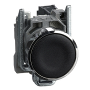 Бутонен превключвател Schneider Electric с пружинно връщане  3 A, 240 V, 1 NO, черен, Harmony XB4 - product - 028 PRA 200