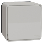 Електрически ключ за стълбищно осветление Schneider Electric открит монтаж  10 A, бял RAL 9003, Mureva Styl - product - 028 PRA 238