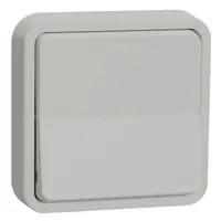 Електрически противовлажен ключ Schneider Electric открит монтаж  10 A, бял, сх. 6, Mureva Styl