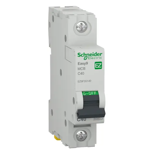 Автоматичен еднополюсен прекъсвач Schneider Electric за DIN шина крива C  63 A, 230 V, 6 kA, 1P, Easy 9