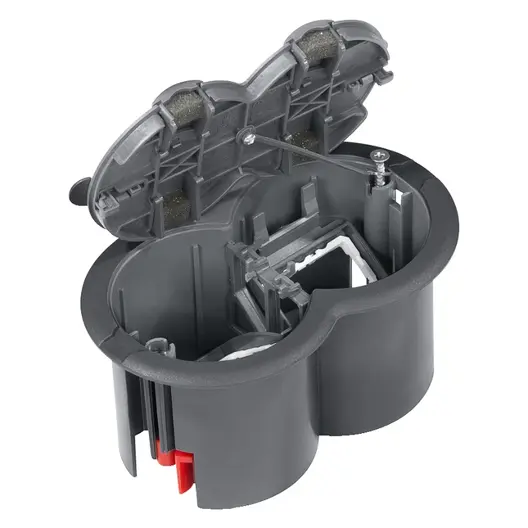 Разклонителна кутия Schneider Electric PVC подова скрит монтаж  160х82x100 мм, 40 IP, сива, Ultra