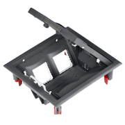 Разклонителна кутия Schneider Electric PVC подова скрит монтаж  206х72x187 мм, 40 IP, сива, Ultra - product - 028 PRA 355