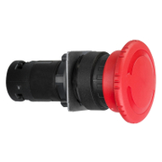 Авариен стоп бутон Schneider Electric тип гъба с пружинно връщане  0.3 A, 240 V, 1 NC, червен, Harmony XB7 - product - 028 PRA 434