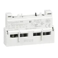 Блок Schneider Electric контактен спомагателен  1 NO+1 NC, 240 V, 2.5 A, преден монтаж, TeSys GVAN