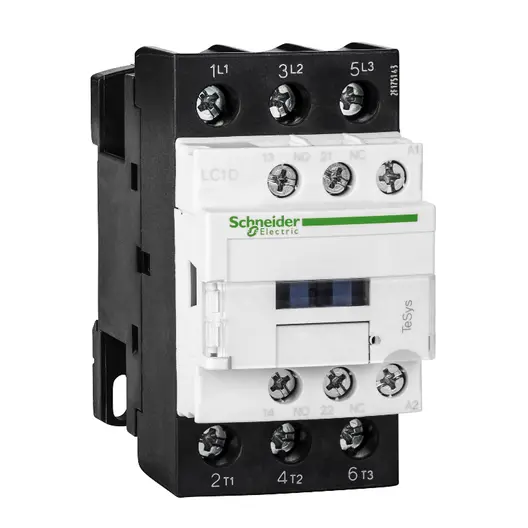 Контактор Schneider Electric променливотоков  3P (3 NO), 1 NO+1 NC, 220 V, TeSys D