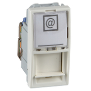 Конектор за компютърна мрежа Schneider Electric  20 IP, слонова кост, Unica - product - 028 PRA 539
