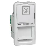 Конектор за компютърна мрежа Schneider Electric  20 IP, бял, Unica