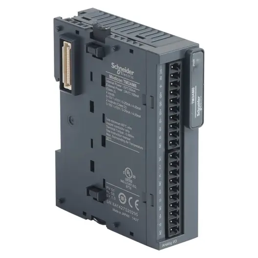 Модул Schneider Electric аналогов за управление на логически контролери  24 DC V, 20 IP, Modicon TM3