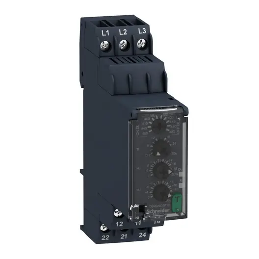 Реле Schneider Electric миниатюрно за контрол на напрежение  8 A, 380-480 V, Zelio Control