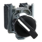 Превключвател пуск-стоп Schneider Electric със задържане  3 A, 240 V, 1 NO + 1 NC, черен, Harmony XB4 - product - 028 PRA 671