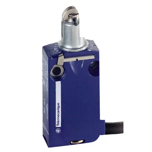 Краен изключвател Telemecanique с бутало с ролка  1 NC+1 NO, OsiSense XCMD Standard