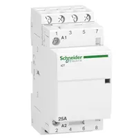 Контактор Schneider Electric модулен автоматичен  4P, 4 NO, 230 V, 25 A, Acti 9 iCT
