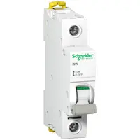 Прекъсвач Schneider Electric ръчен товаров еднополюсен шалтер  40 A, 4.2 kA, 1P, 240 V, Acti 9 iSW