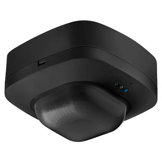 Сензор за присъствие Steinel инфрачервен вътрешен  2000 W, 360 °, 24 м, черен, IR Quattro HD COM1