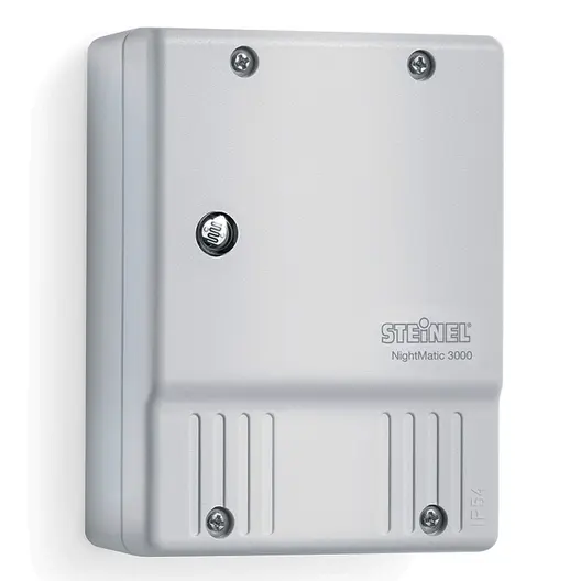 Датчик фотореле Steinel за светлина ден-нощ  1000 W, бял, NightMatic 3000 Vario