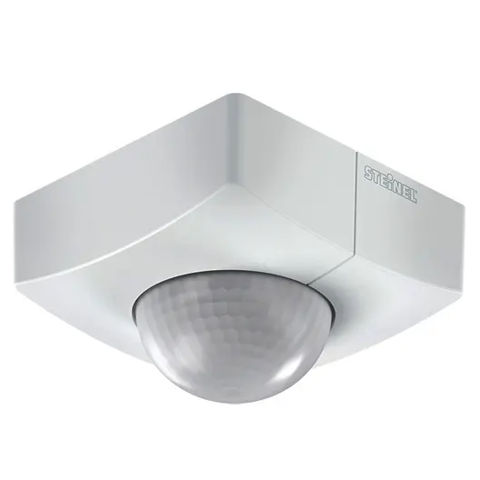 Сензор за движение Steinel инфрачервен външен  2000 W, 360 °, 20 м, бял, IS 3360