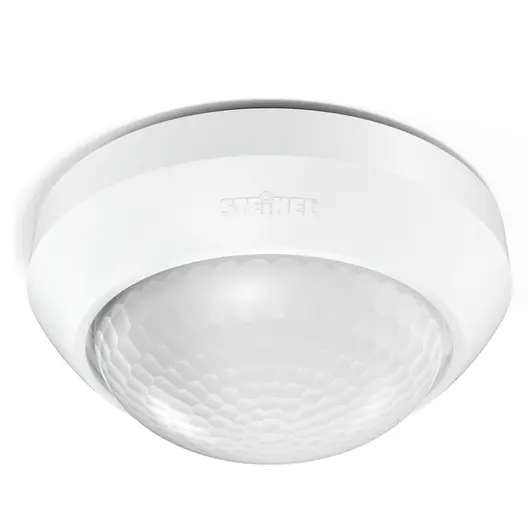 Сензор за движение Steinel инфрачервен външен  2000 W, 360 °, 12 м, бял, IS 360-3