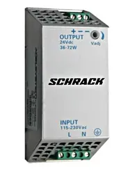 Захранване Schrack Technik електронно  230 V, 24 DC V, 72 VA